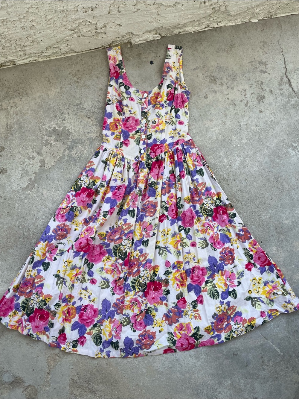 Starina vtg 90s Floral Dress